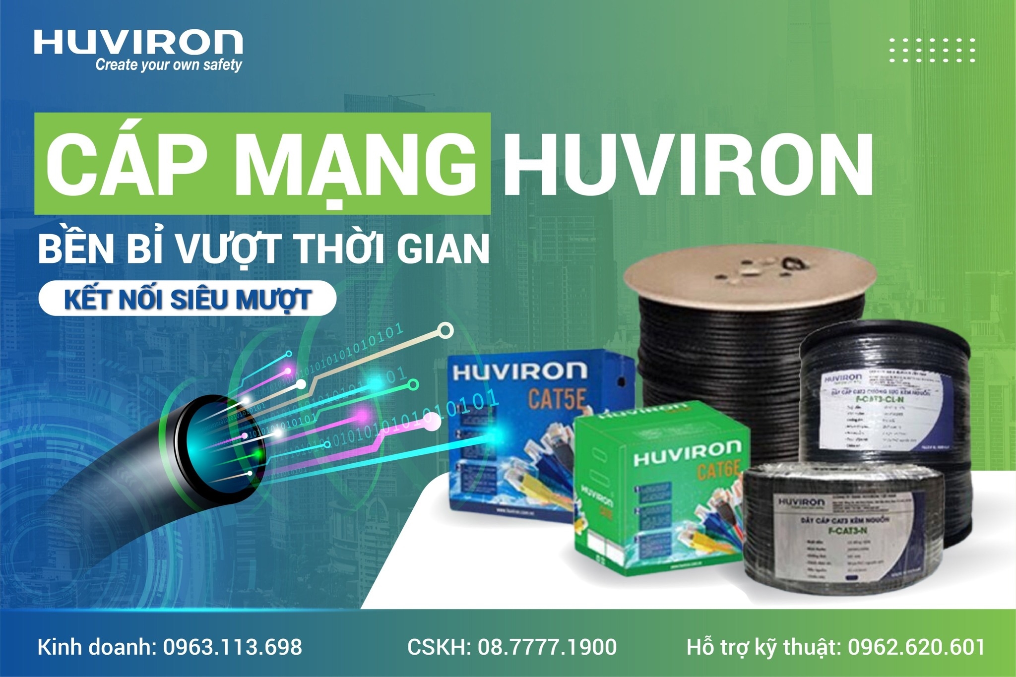 Huviron cung cấp chính hãng các thiết bị mạng