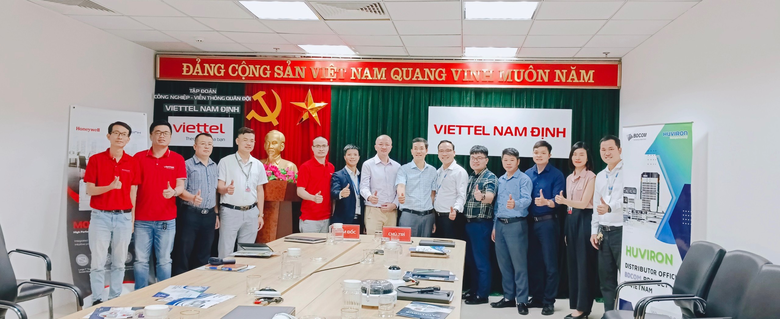 Huviron Việt Nam phối hợp cùng Viettel và Honeywell tổ chức chuỗi workshop về thiết bị báo cháy