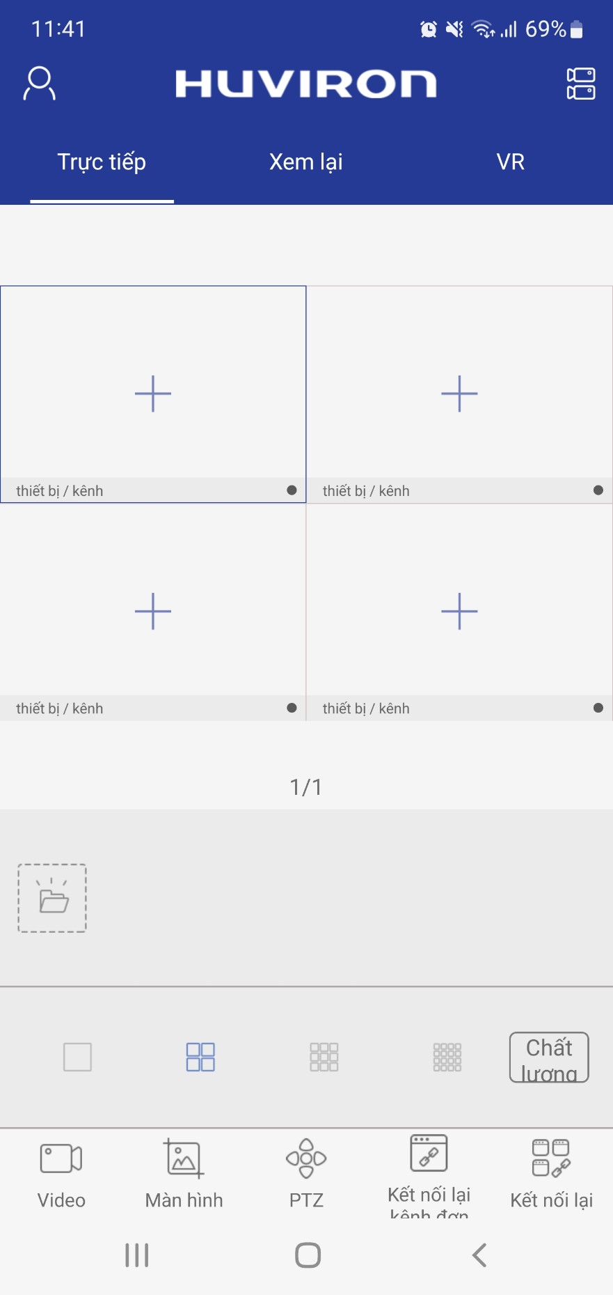 xem camera Huviron trên điện thoại