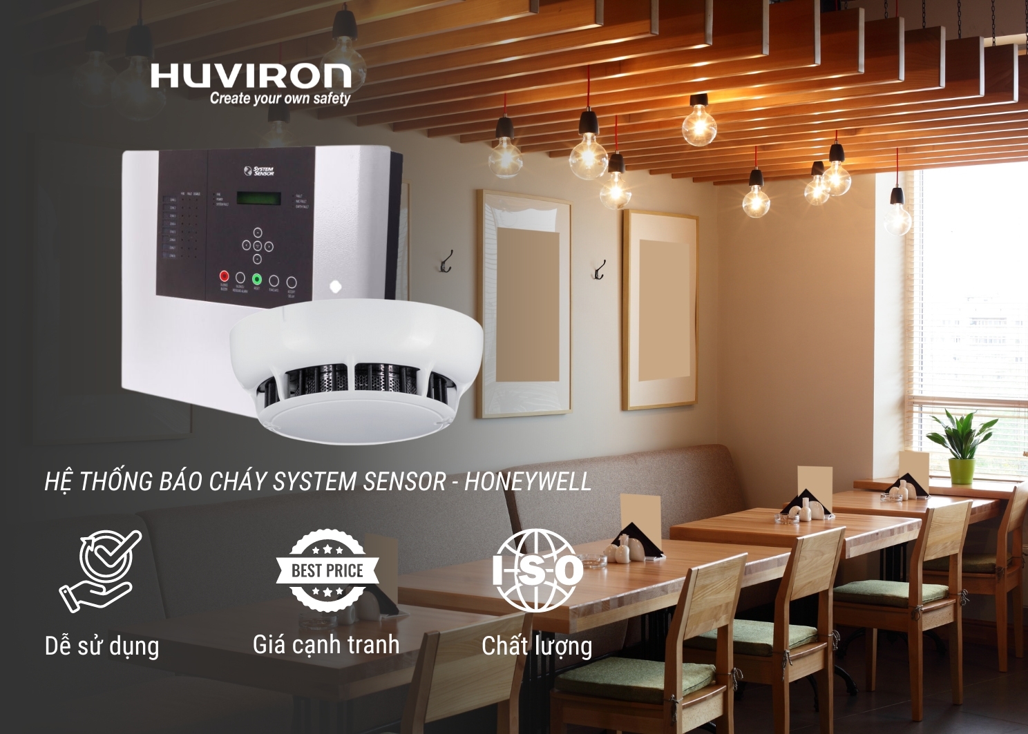 Lựa chọn các thiết bị báo cháy chất lượng