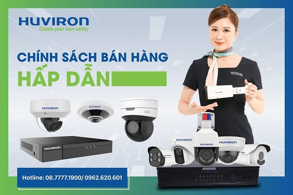 Huviron cung cấp đa dạng đầu ghi hình camera