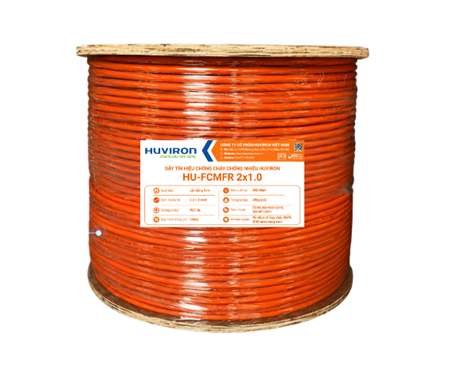Dây tín hiệu chống cháy chống nhiễu HU-FCMFR 2x1.0