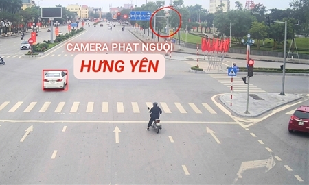Camera phạt nguội Hưng Yên góp phần tăng cường trật tự an ninh