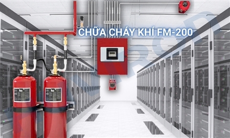 Giải pháp chữa cháy khí FM-200 cho nhà máy