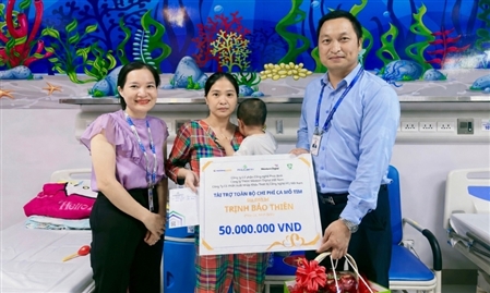 Huviron đồng hành cùng hồ sơ tài trợ số 36: Em Trịnh Bảo Thiên