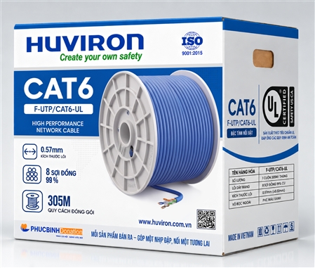 Cáp mạng F-UTP/CAT6-UL