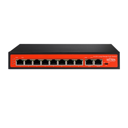 Switch 8 PoE WI-PS210G V4