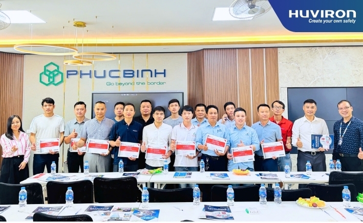 Huviron tổ chức đào tạo hệ thống báo cháy Morley - Honeywell