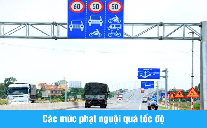 Mức phạt camera phạt nguội tốc độ và hướng dẫn nộp phạt nguội